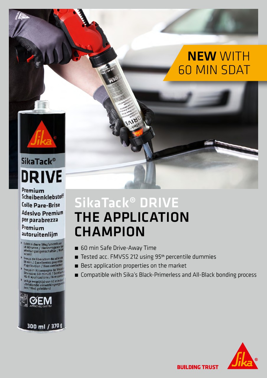 SikaTack®驱动-应用程序冠军