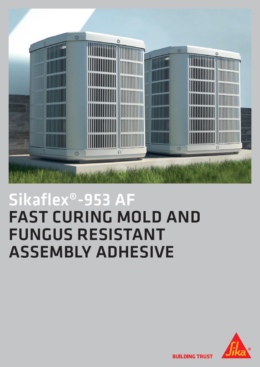 Sikaflex®-953 AF -快速固化模具和抗真菌组装粘合剂