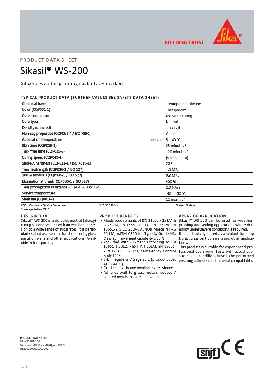 Sikasil®WS-200