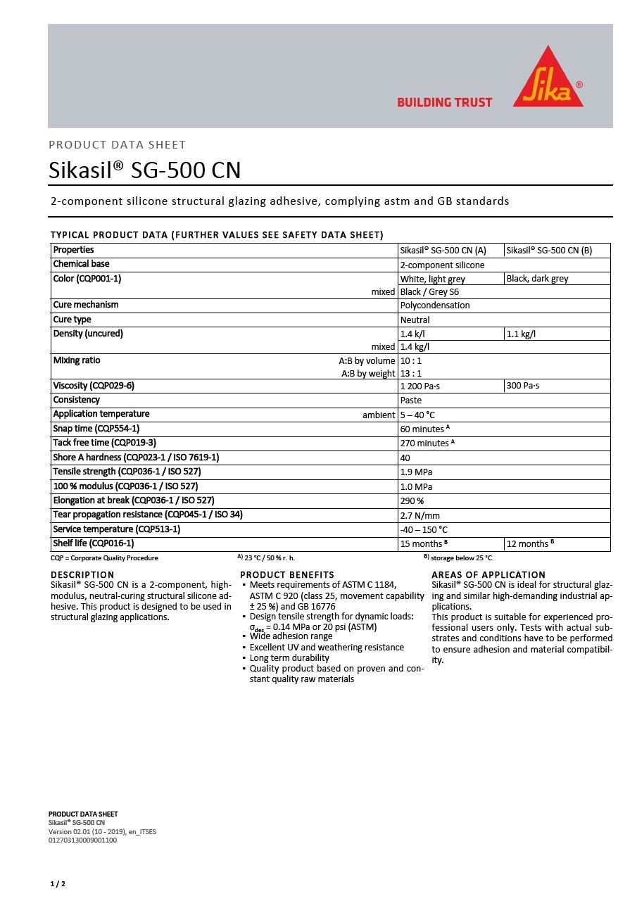 Sikasil®SG-500 CN