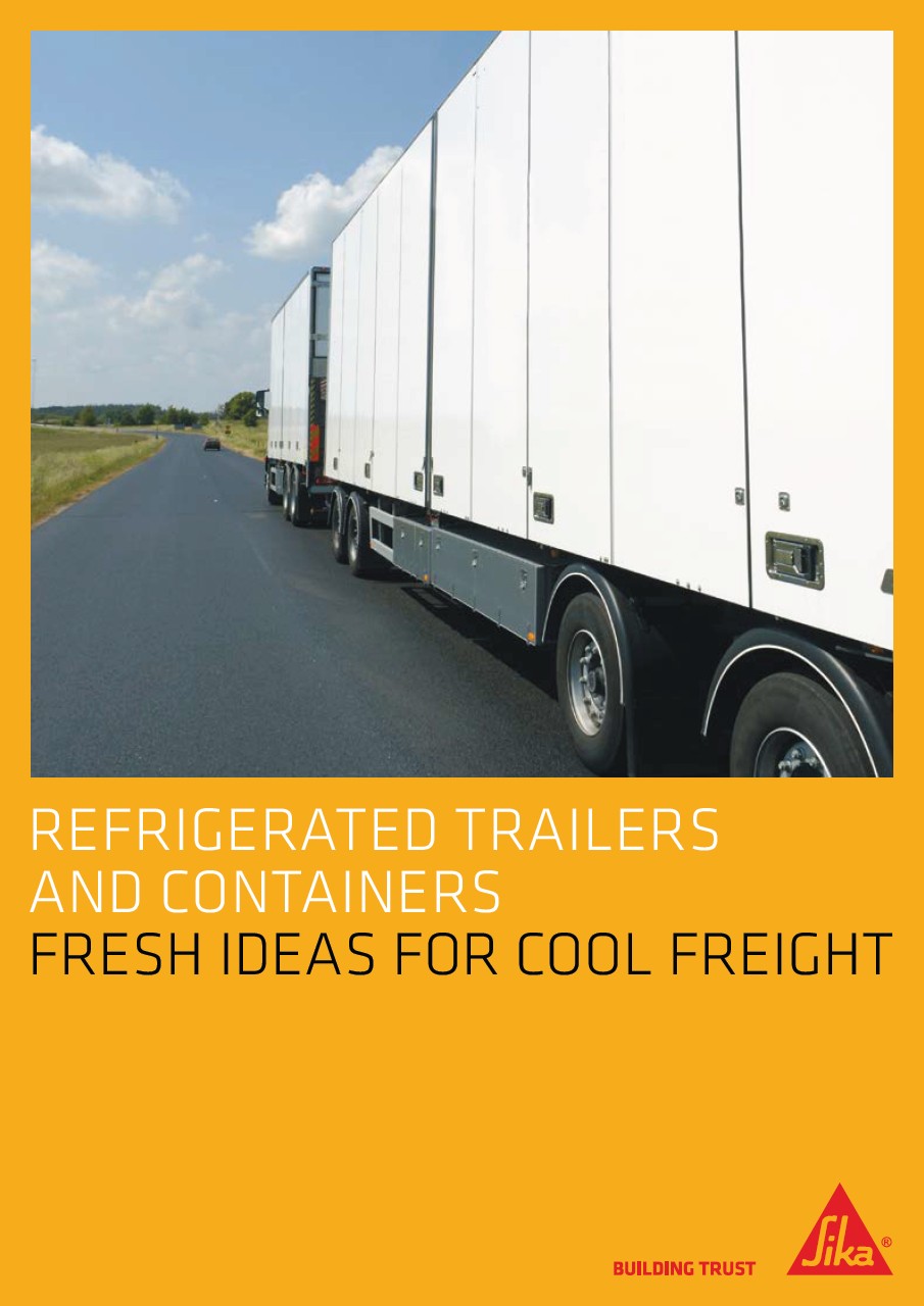 冷藏拖车和集装箱-凉爽货运的新想法