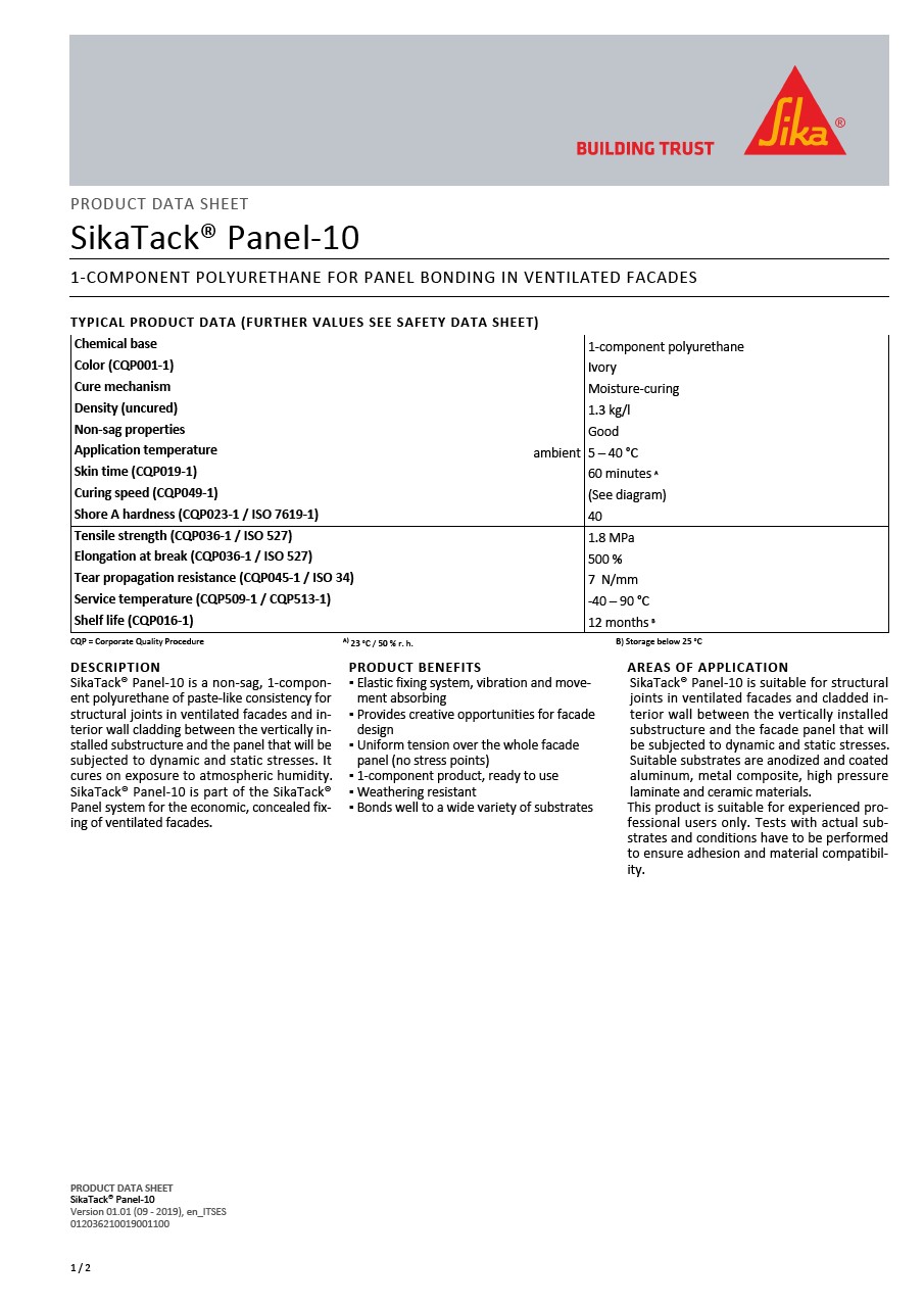 Sikatack®面板-1