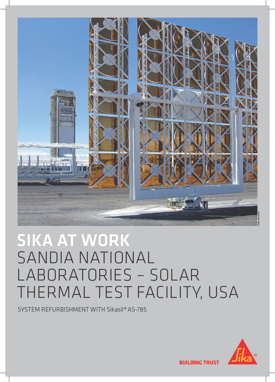 锡卡在工作 - 桑迪亚国家实验室 - 太阳能热试验设施，美国