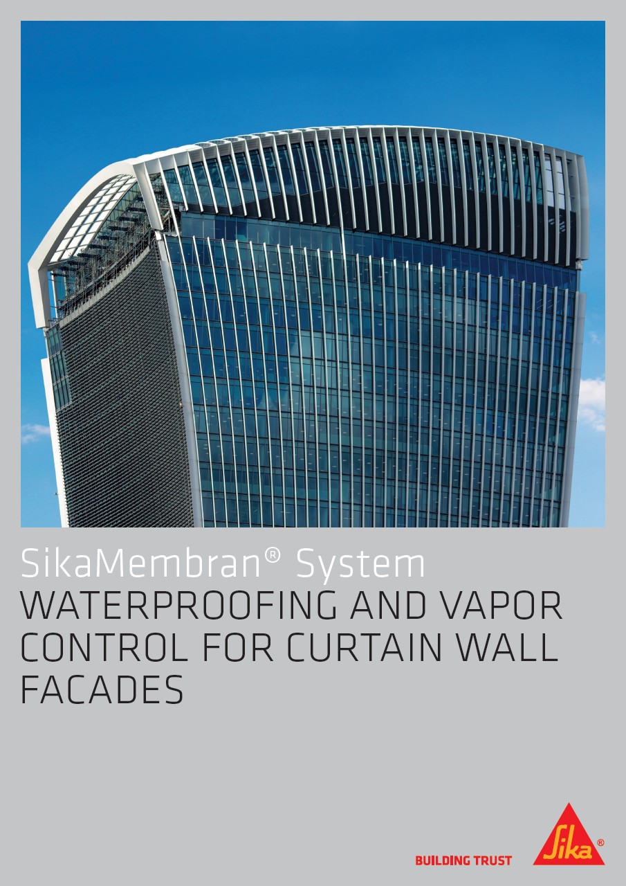 Sikambran®系统 - 幕墙外墙的防水和蒸气控制