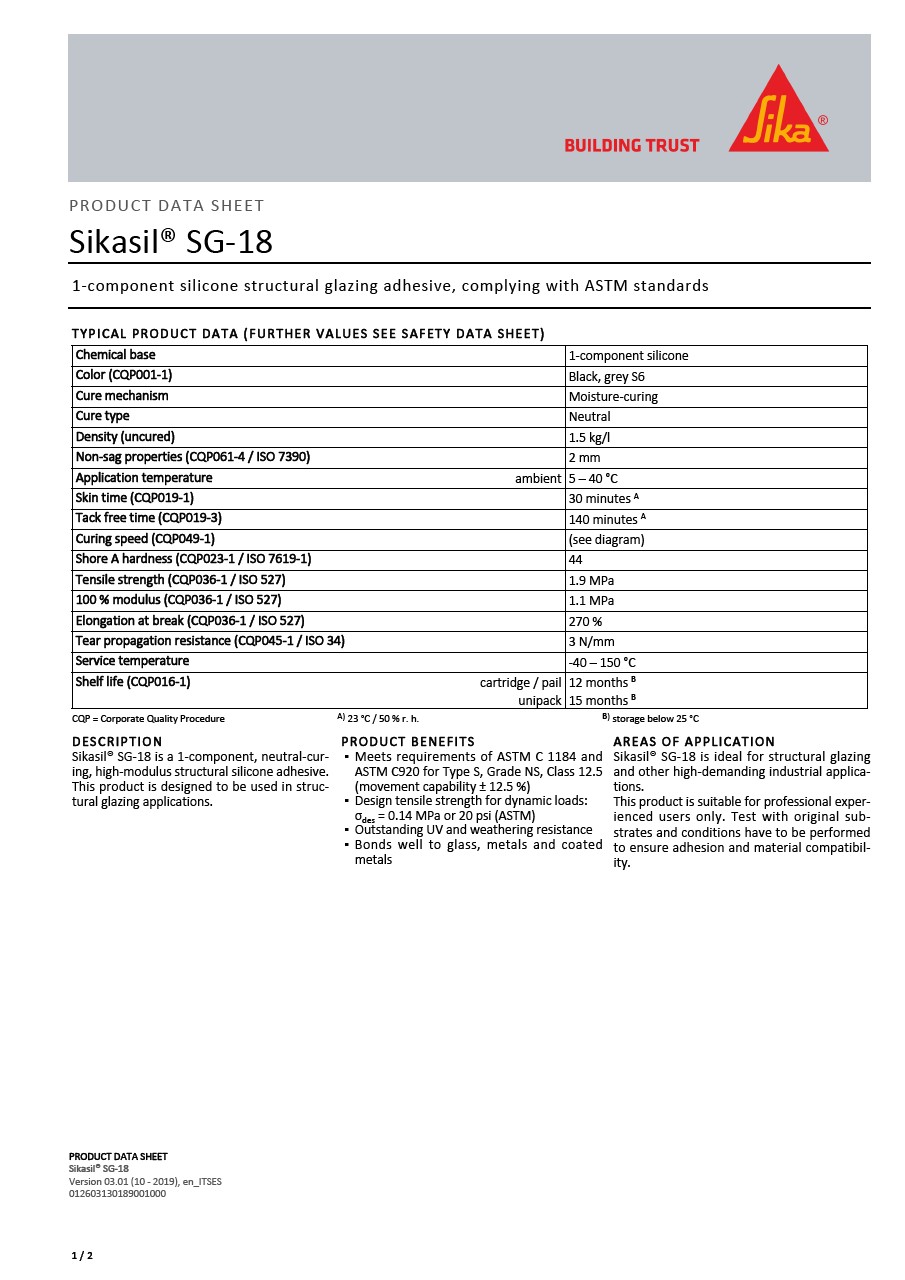 Sikasil®SG-18